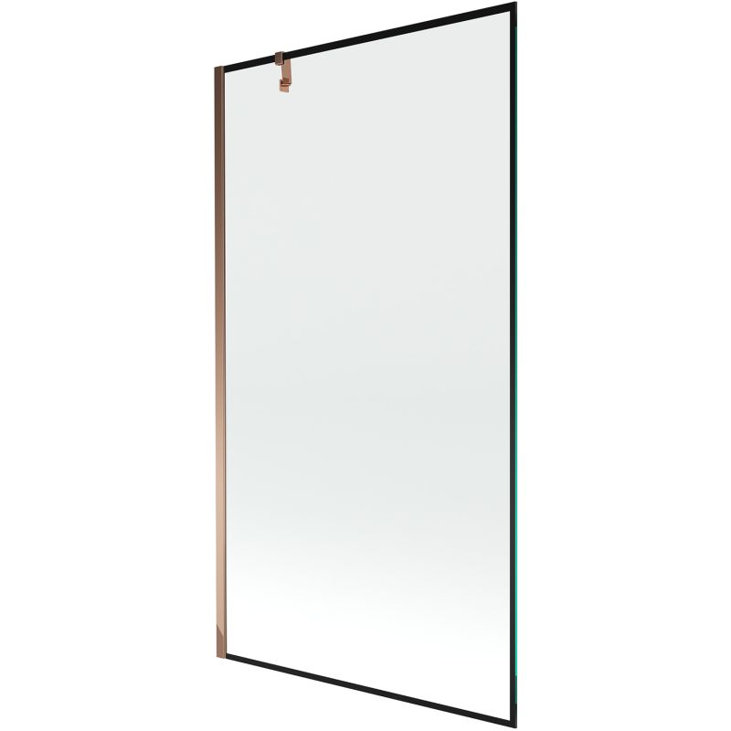Parawan nawannowy stały Mexen Next czarny wzór 100x150 cm 1 szt.