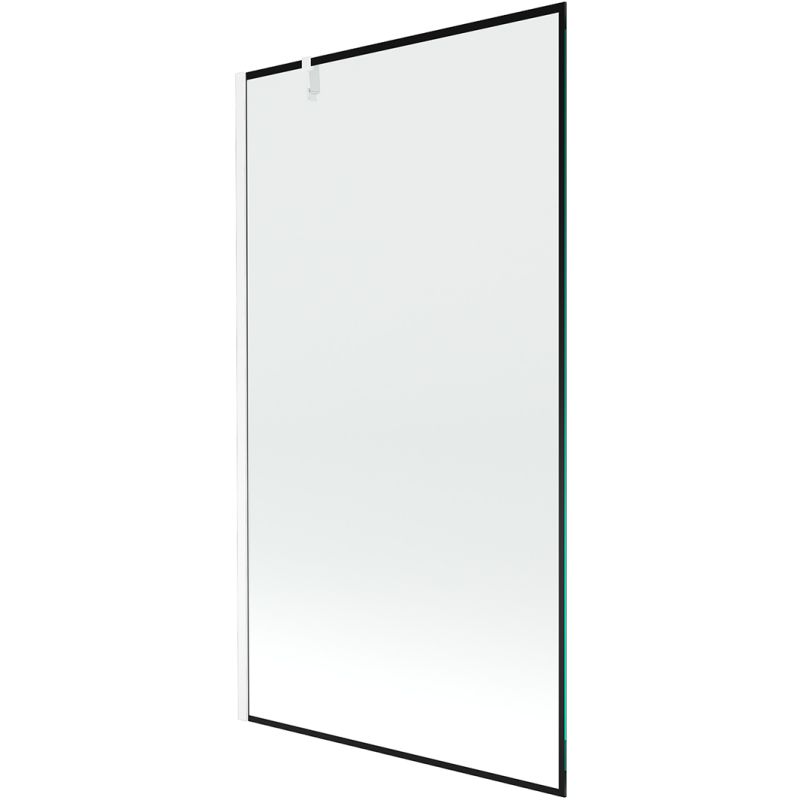 Parawan wannowy Mexen Next czarny wzór 100x150 1 szt.