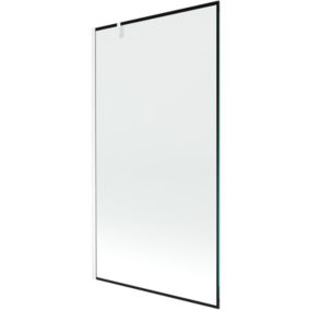 Parawan wannowy Mexen Next czarny wzór 100x150 1 szt.