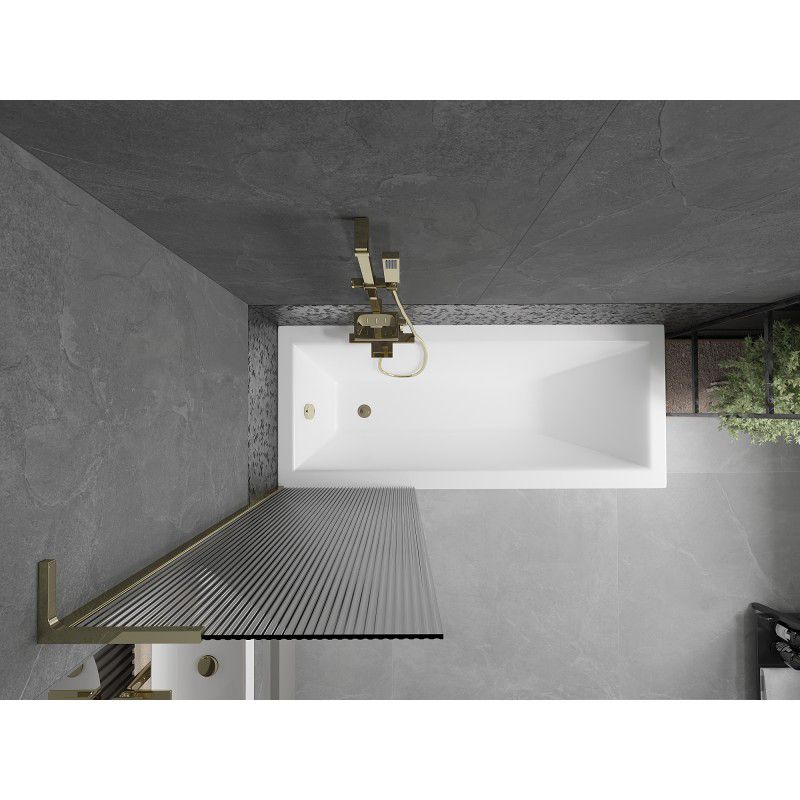 Parawan wannowy Mexen Next L złoty 60x150 cm 1 szt.