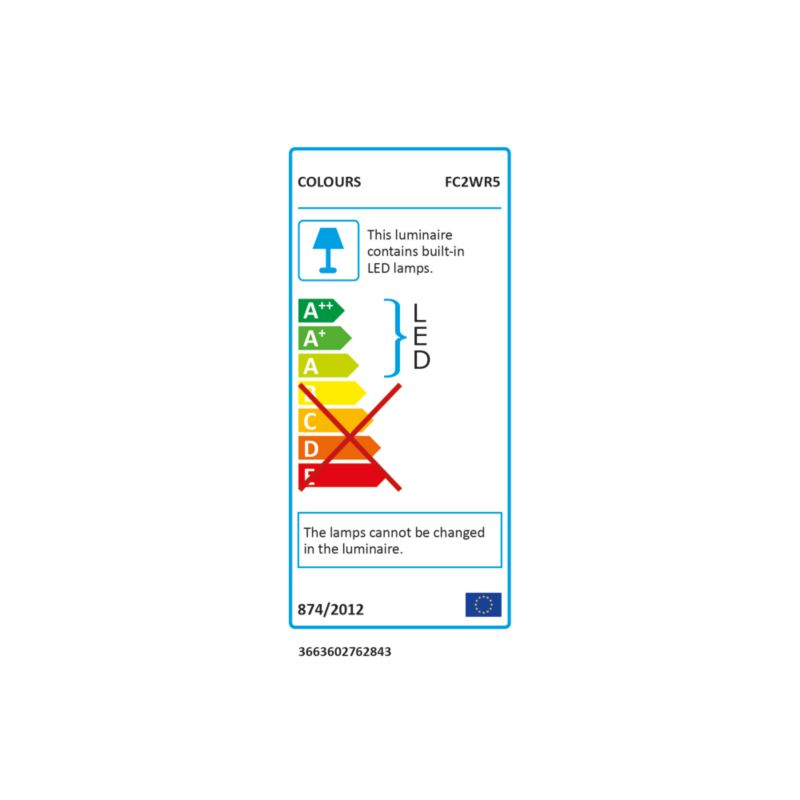 Pasek LED Colours Driggs 1 x 36 W 4000 K IP20 RGBB 5 m