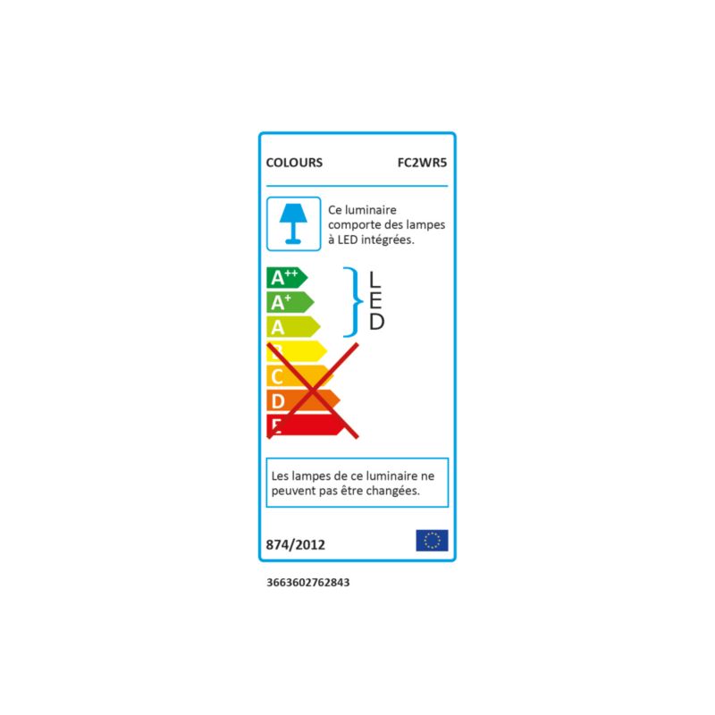 Pasek LED Colours Driggs 1 x 36 W 4000 K IP20 RGBB 5 m