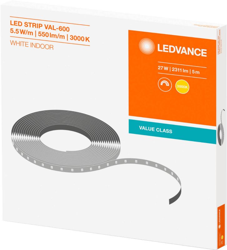 Pasek LED Ledvance 600 27 W 3000 K 5 m