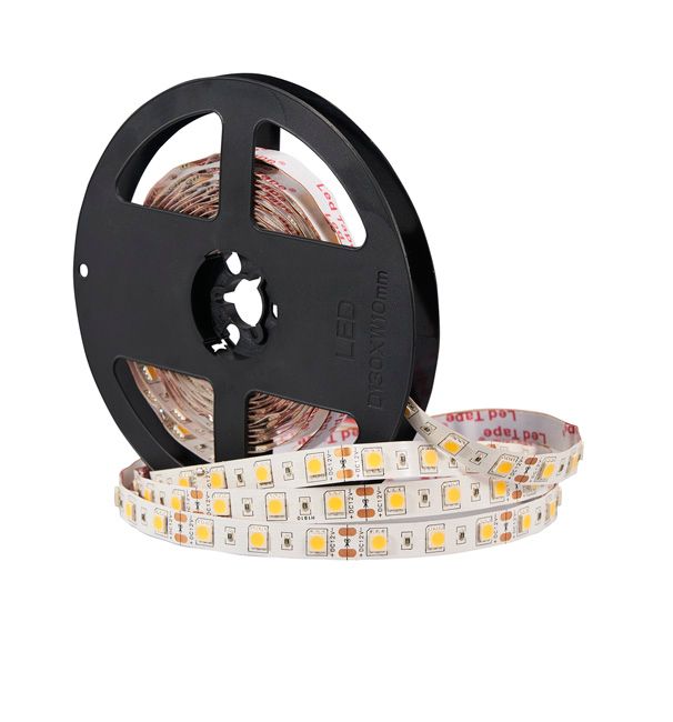 Pasek LED Polux 12 V 28 W 3000 K IP20 5 m barwa ciepła biała