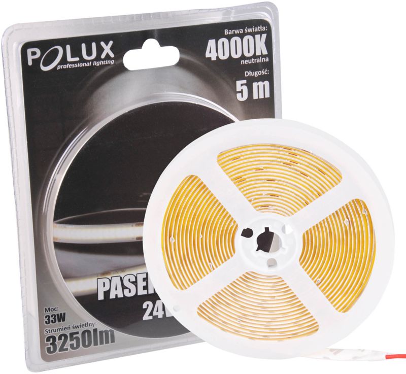 Pasek LED Polux COB 24 V 4000 K 5 m