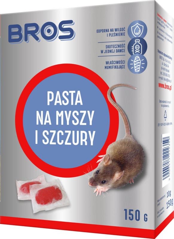 Pasta na myszy i szczury Bros 150 g