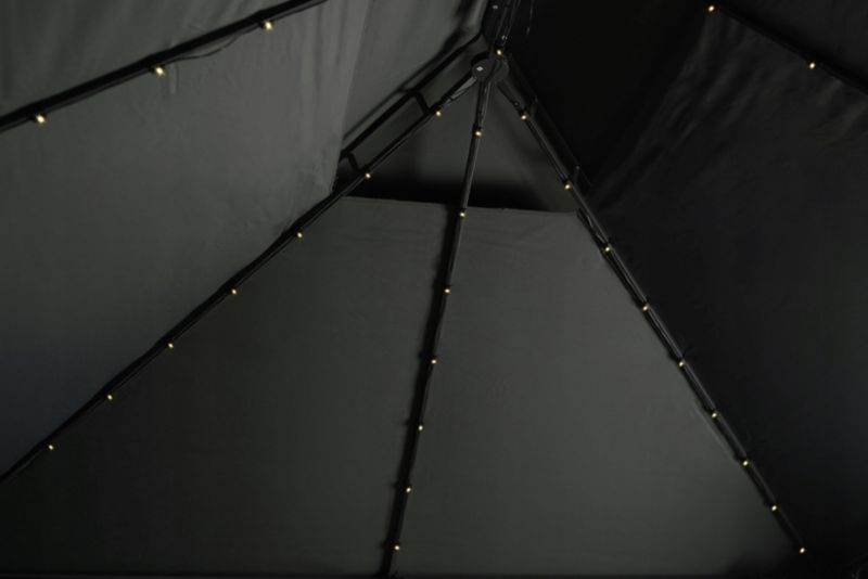 Pawilon Corciano Ogrodowy Cristina 3x4m Altana namiot z Oświetleniem LED Moskitiera 1szt.