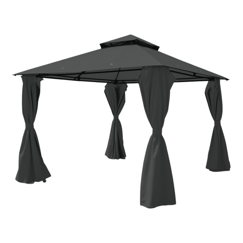 Pawilon GoodHome Thar 3 x 3m antracyt