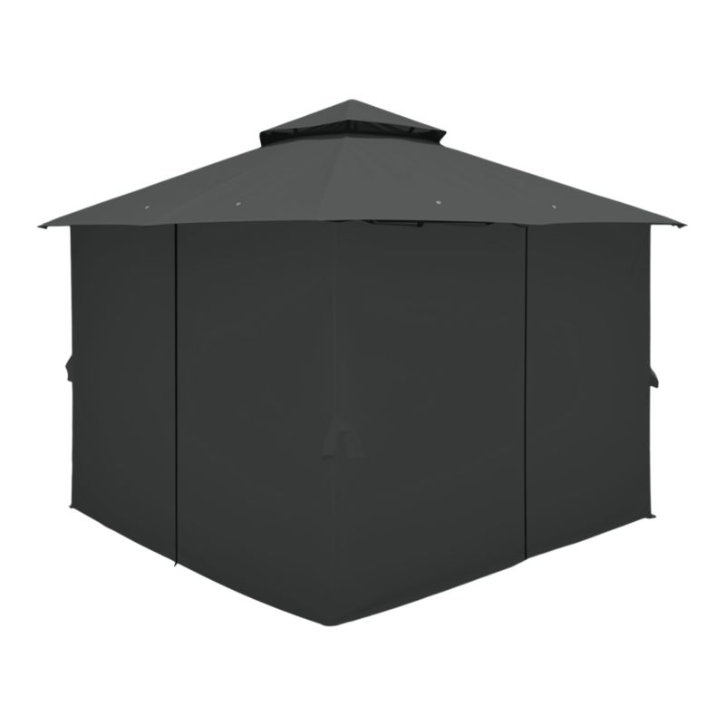 Pawilon GoodHome Thar 3 x 3m antracyt