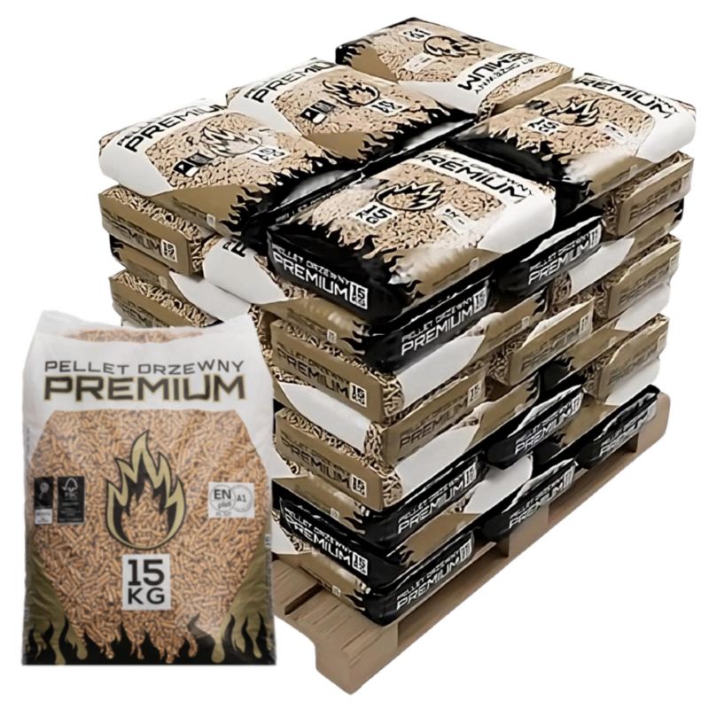 Pellet drzewny A1 6 mm 15 kg
