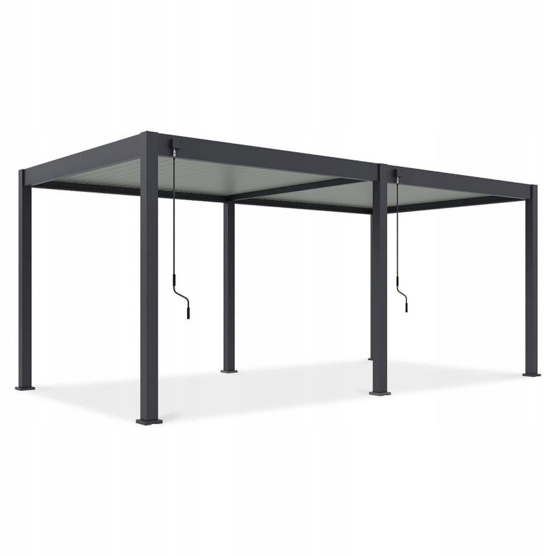 Pergola Aluminiowa Tarasowa Aluminium na ogród ELEGANCE 3x6 Gutroof 1 szt