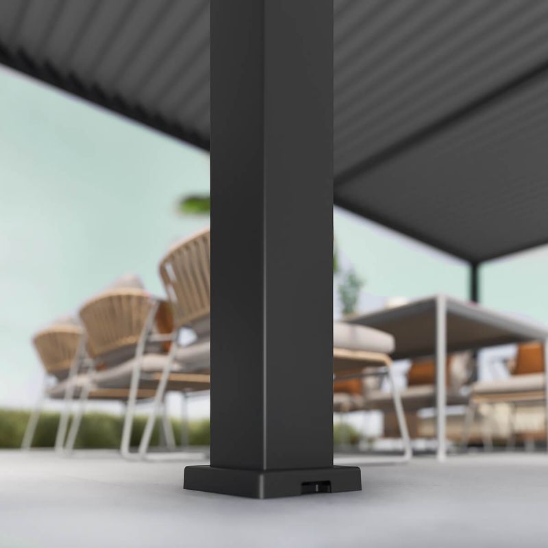 Pergola Aluminiowa Tarasowa Aluminium na ogród ELEGANCE 3x6 Gutroof 1 szt