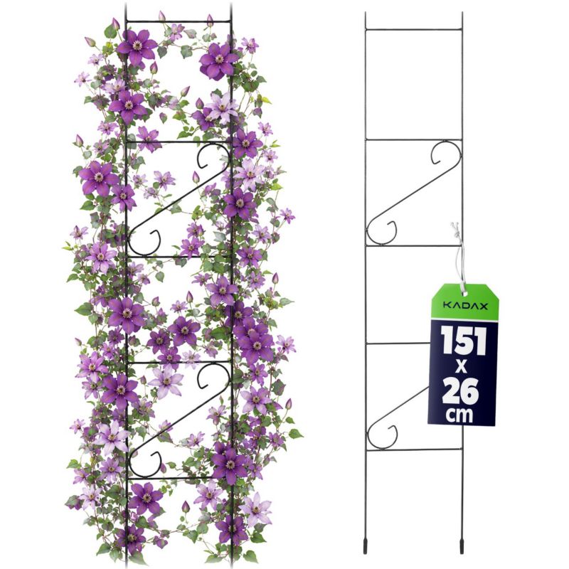 Pergola KADAX Drabinka Ogrodowa Podpora Ogrodowa Na Kwiaty Róże Róż Pnącz 150cm 1 szt.