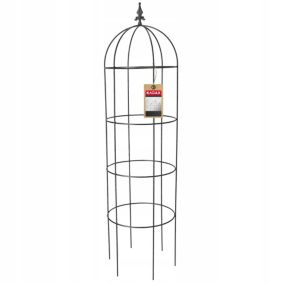 Pergola KADAX Obelisk metalowy Ogrodowy Na Kwiaty Róże 150 cm 1szt.