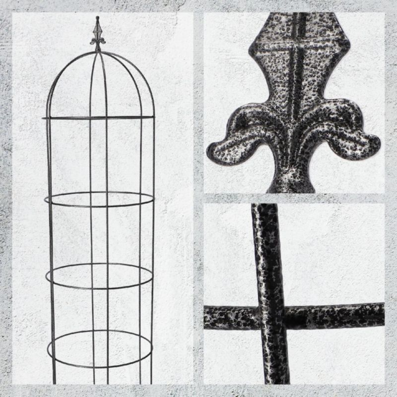 Pergola KADAX Obelisk metalowy Ogrodowy Na Kwiaty Róże 150 cm 1szt.