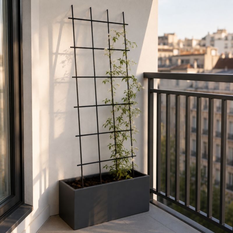 Pergola KADAX Ogrodowa metalowa Podpora Do Roślin Róż Kwiatów Kratka 60x150cm 1 szt.