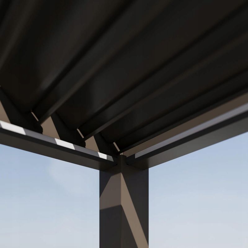 Pergola Ogrodowa Automatyczna Elegance 3x4 Z Oświetleniem Led Gutroof 1 szt