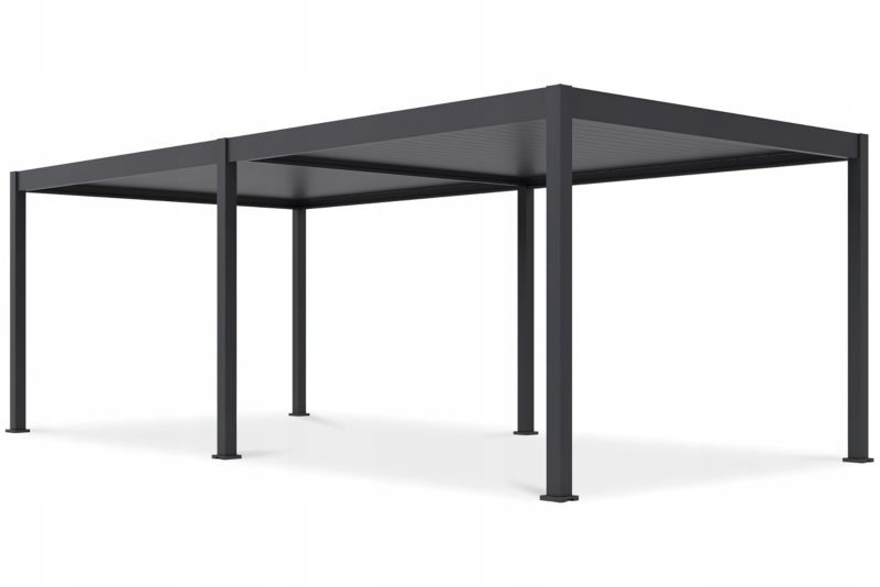 Pergola Ogrodowa elektryczna DELUXE Automatic 3,6x7,2 z oświetleniem LED 1 szt