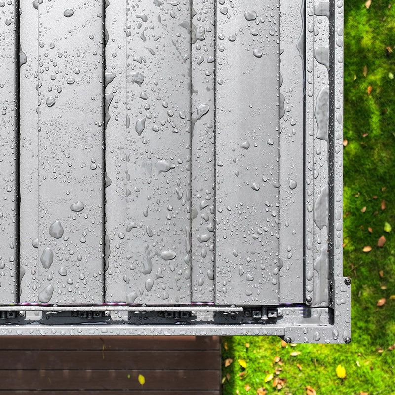 Pergola Ogrodowa Gutroof Premium Przyścienna na taras 3x3 Premium Wall Antracytowa 1 szt