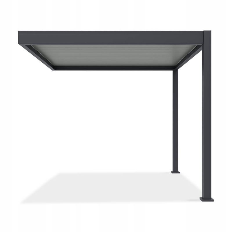 Pergola Ogrodowa Przyścienna Na Taras Elegance Wall 3x3 Gutroof Zadaszenie 1 szt