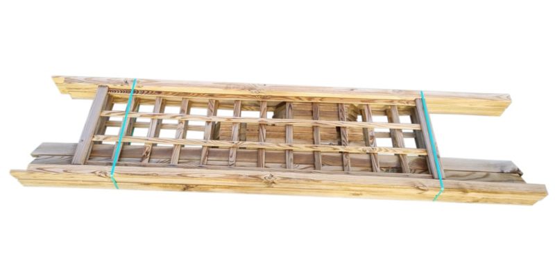 Pergola prosta Wellton 70 x 180 x 210 cm 1 szt.