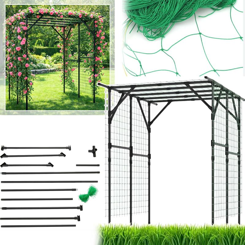 PERGOLA PROSTOKĄTNA DACH 150x200x197cm Fixem 1szt.