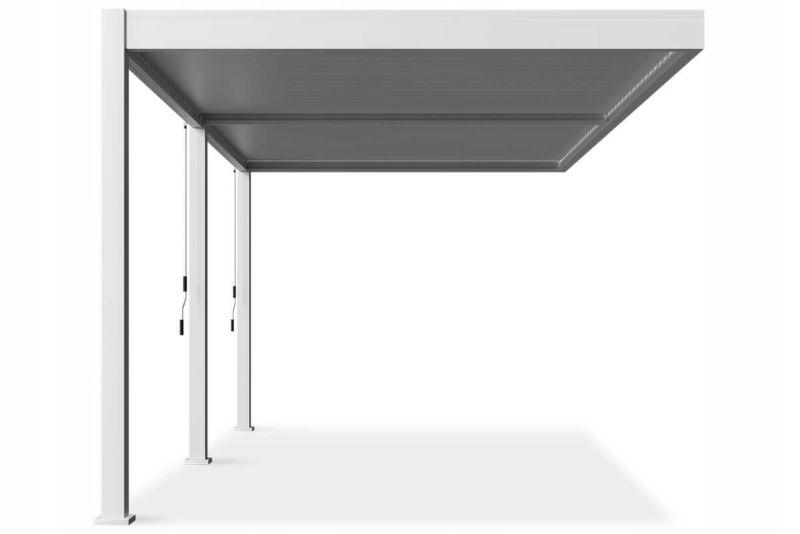 Pergola Przyścienna Gutroof Aluminiowa Elegance Wall 3x6 Taras Biała 1 szt