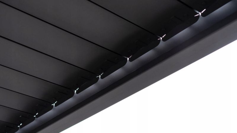 Pergola Tarasowa Gutroof Ogrodowa 3x4 - 300x400 Premium White Regulowana Biała 1 szt