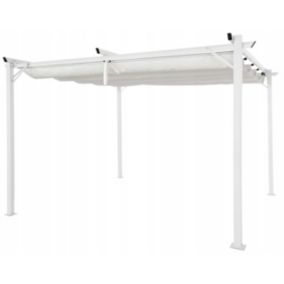 Pergola Tarasowa Hardmaister Na Taras Sprint 4x3 3x4 Metalowa Biała Ogrodowa 1 szt