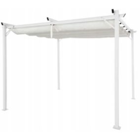 Pergola Tarasowa Hardmaister Z Dachem Sprint 290x290cm 3x3 Biała Altana 1 szt