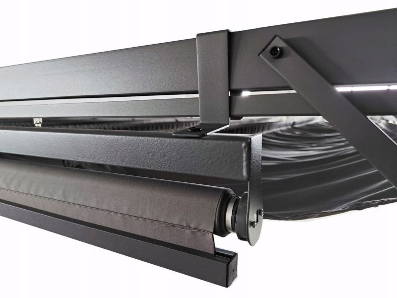 Pergola Tarasowa Hardmaister Zadaszenie Na Ogród Sprint Plus 3x4 Antracyt 1 szt