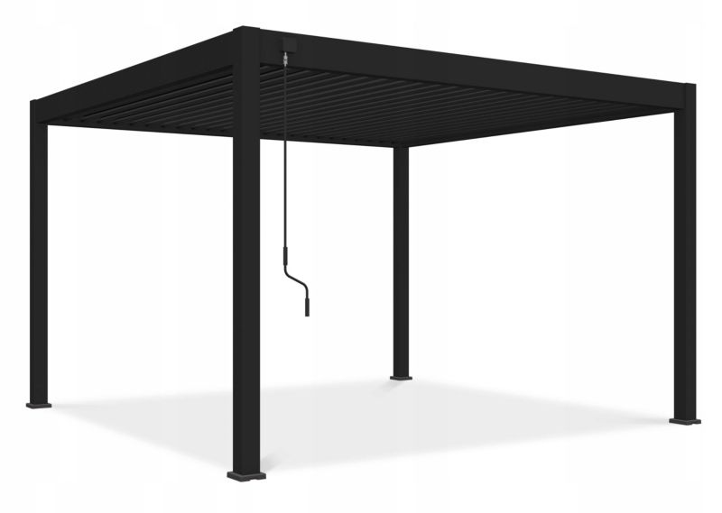 Pergola Tarasowa Ogrodowa Zadaszenie Na Taras Deluxe 3,6x4 Antracyt Gutroof 1 szt