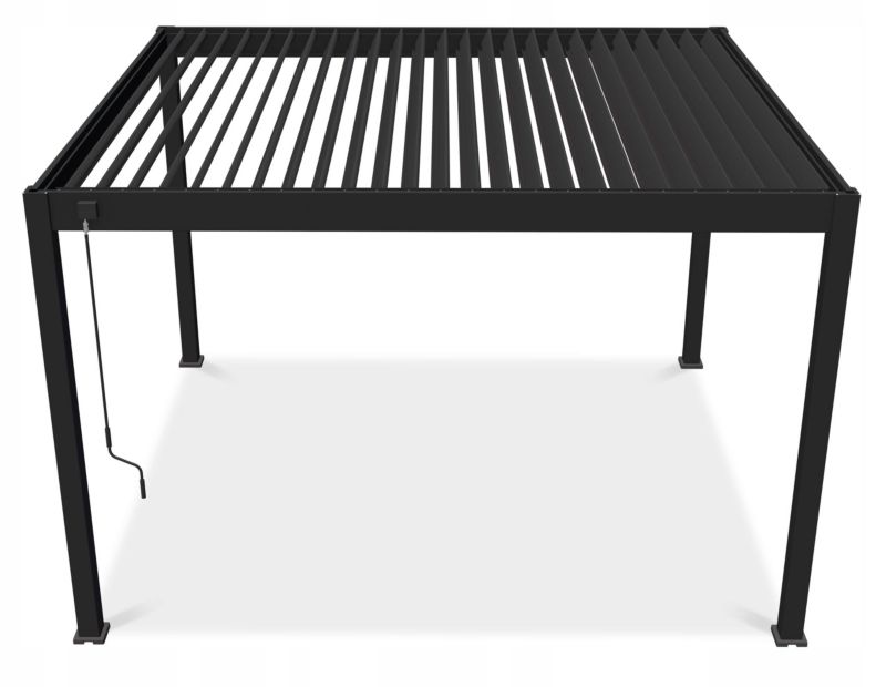 Pergola Tarasowa Ogrodowa Zadaszenie Na Taras Deluxe 3,6x4 Antracyt Gutroof 1 szt