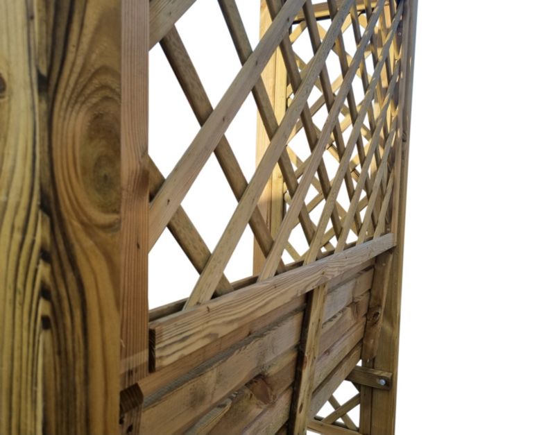 Pergola z ławką Wellton 70 x 160 x 190 cm 1 szt.