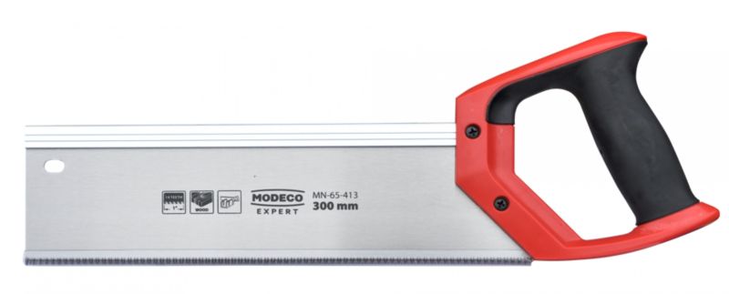 Piła grzbietnica do korytek Modeco Expert 300 mm friendly grip 14 zębów/cal - zawieszka papierowa - 1 szt.