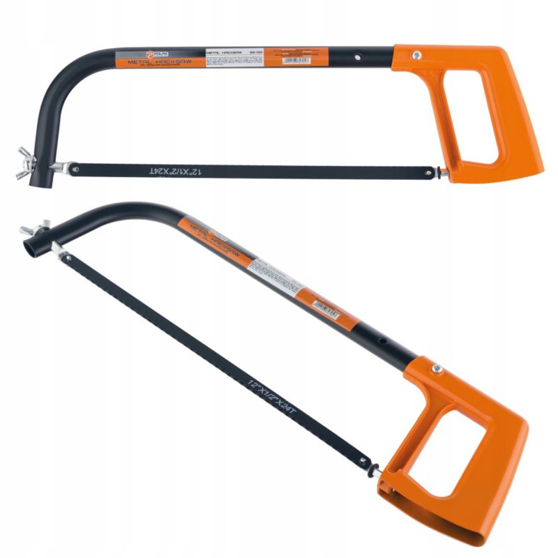 Piła ręczna do metalu Polax aluminiowa rączka 250-300mm 1 szt.