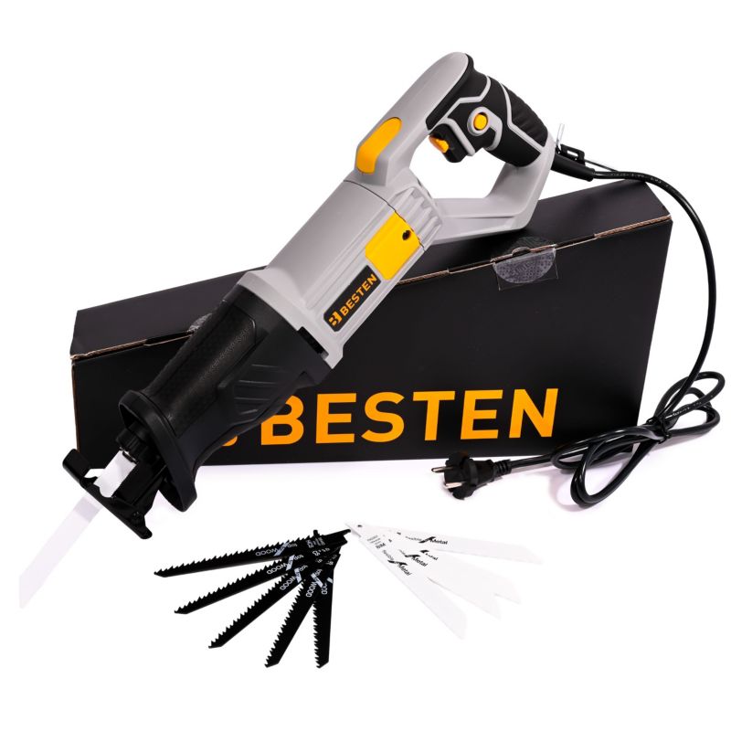 Piła szablasta BESTEN BE-2541 1700W 0-3000 RPM skok 22 mm SDS rękojeść ...