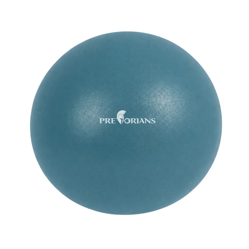 Piłka do pilatesu Pretorians mała piłka fitness 25 cm do ćwiczeń w domu turkusowa 1 szt.