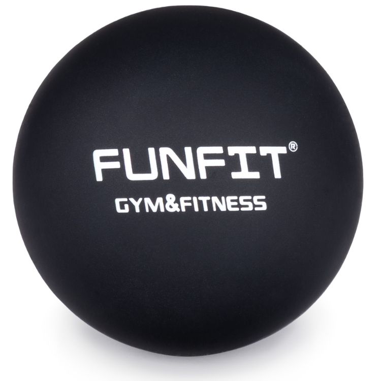 Piłka FUNFIT GYM&FITNESS 6,3 cm do masażu mięśni po treningu roller punktowy twardy 1 szt.