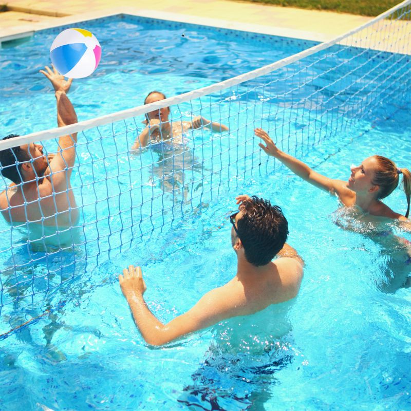 Piłka plażowa Be-active.pl dmuchana na basen plaże do gry trójkolorowa 1szt.