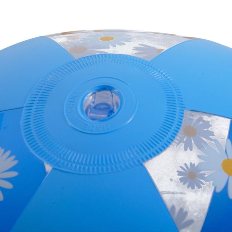 Piłka plażowa Jilong Daisy dmuchana 50 cm niebieska 1 szt.