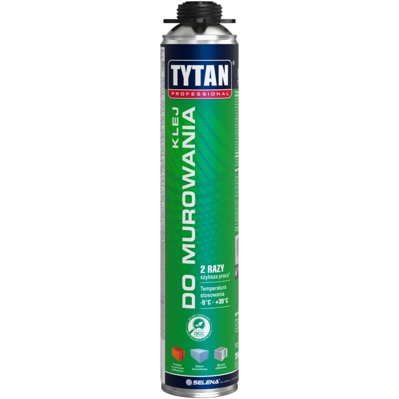 Pianoklej Tytan do murowania 750 ml szary