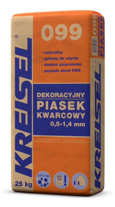 Piasek do zastosowań budowlanych Kreisel 25 kg