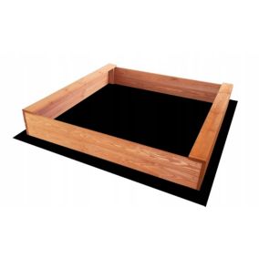 Piaskownica Drewniana Impregnowana SLIM 120x120 + GRATIS