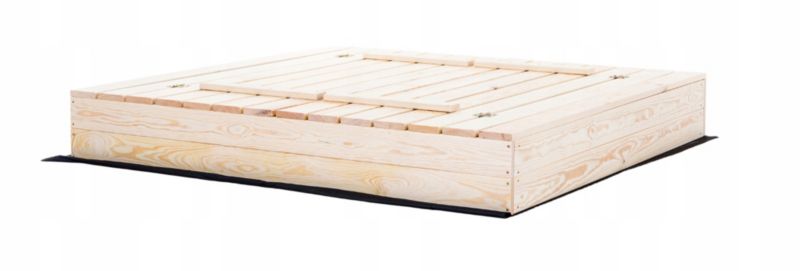 Piaskownica z Ławkami SunWood 140x140cm Drewniana 1 szt.