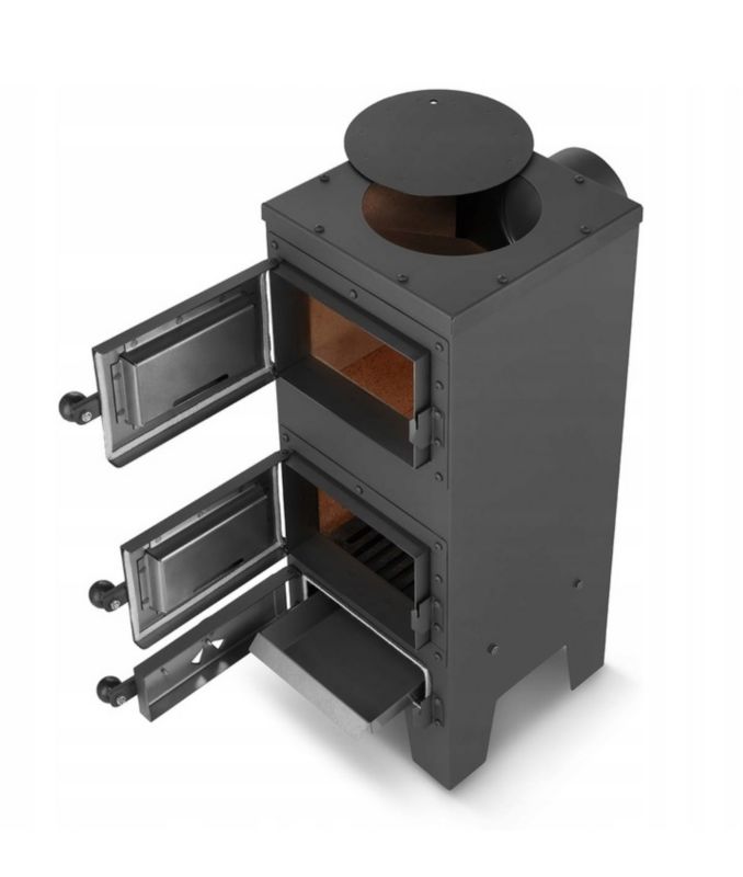 Piec kominkowy stalowy koza FERRETTI Jowisz 6,0 kW - 1szt