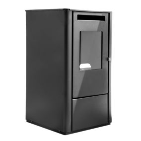 Piec na pellet Ferretti 9.5 kW czarny - 1 szt