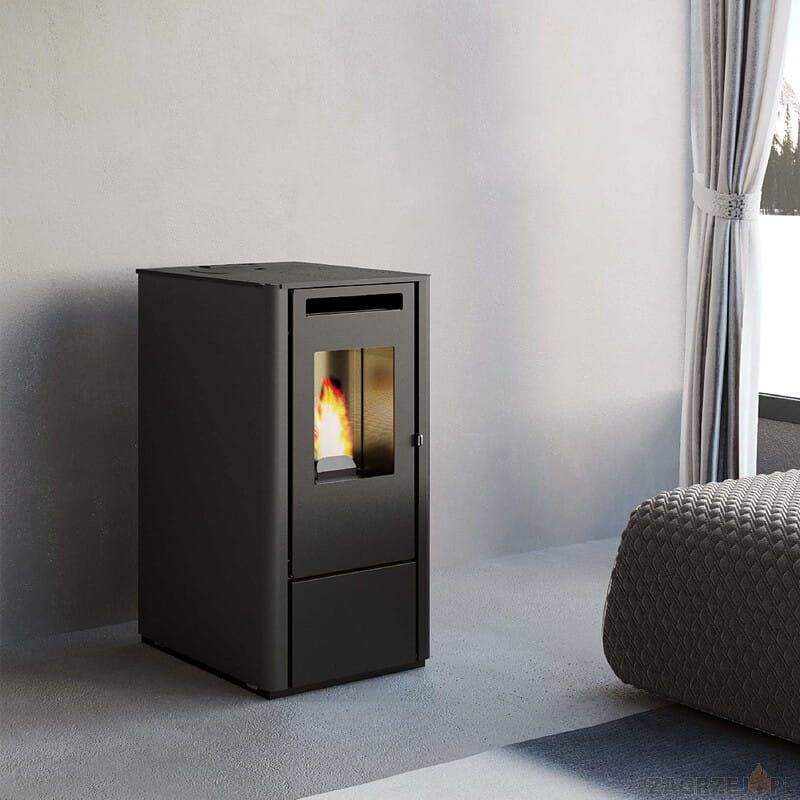 Piec na pellet Ferretti 9.5 kW czarny włoski - 1 szt