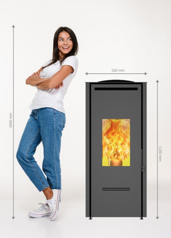 Piec na pellet Invicta Talo 11 KW