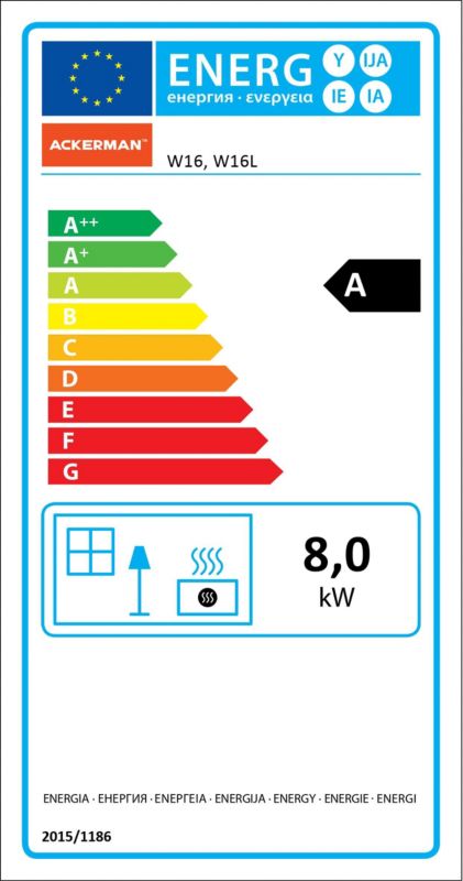 Piec stalowy W16 Dekor